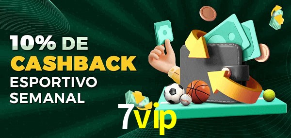 10% de bônus de cashback na 7vip